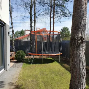 NABBI Jumper PRO trampolína 305 cm čierna / oranžová
