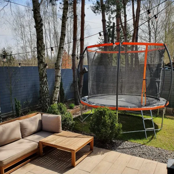 NABBI Jumper PRO trampolína 305 cm čierna / oranžová