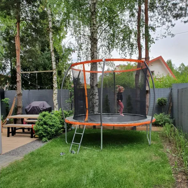 NABBI Jumper PRO trampolína 305 cm čierna / oranžová