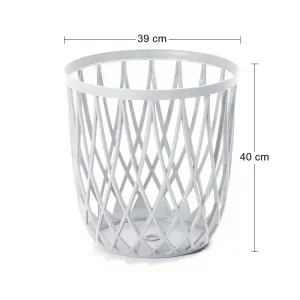 Prosperplast Univerzálny kôš BILBO biely, varianta 35 l