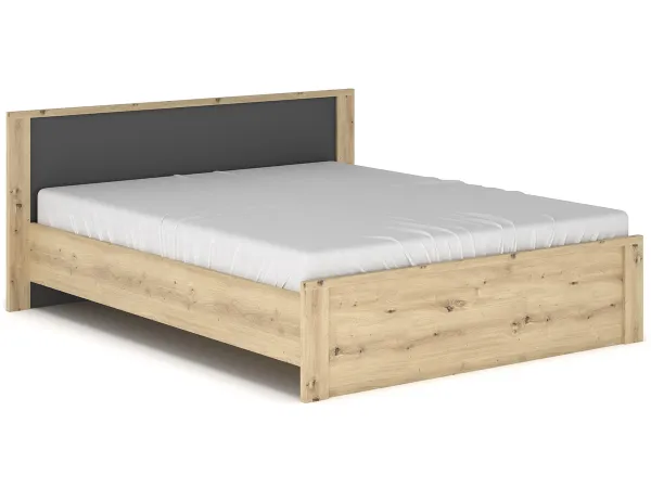 NABBI Daicos spálňa dub artisan / sivá