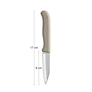 NABBI Denis kuchynský nôž 17 cm béžová