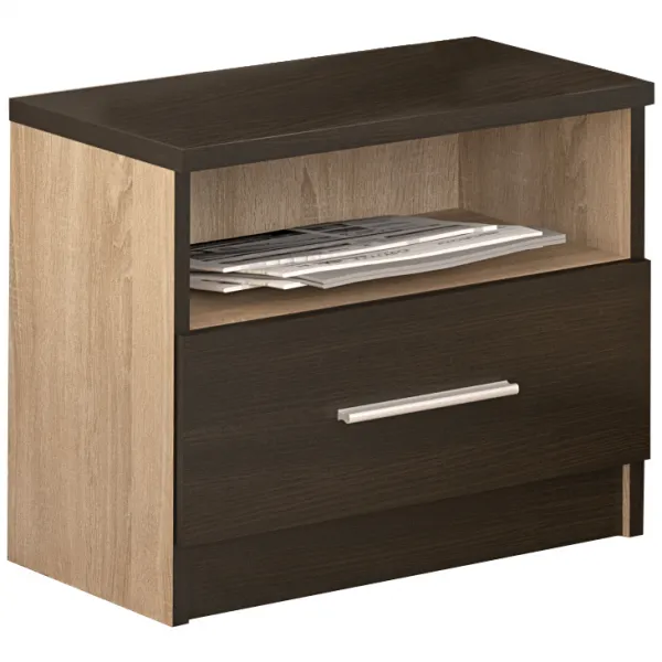 NABBI Verify spálňa dub sonoma / wenge