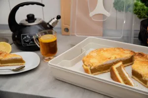 NABBI Biscotti prenosný box na potraviny krémová