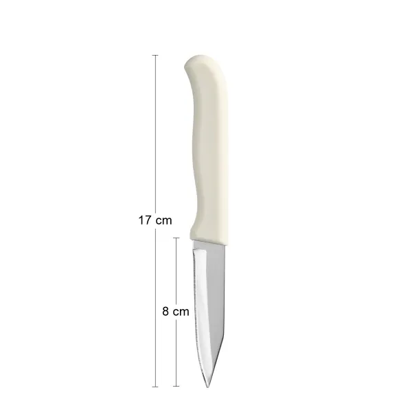 NABBI Denis kuchynský nôž 17 cm krémová