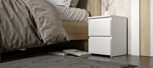 NABBI Nelen nočný stolík biela