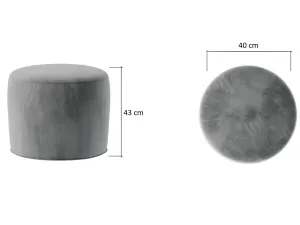 ArtElta Taburetka LINSY Farba: Monolith 48