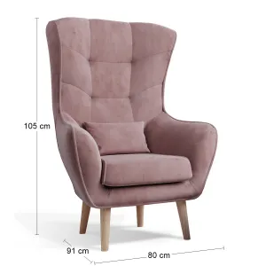 ArtElta Kreslo ARTI Farba: Arti: Mat Velvet 63