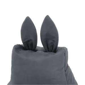 KONDELA Lapin sedací vak sivá