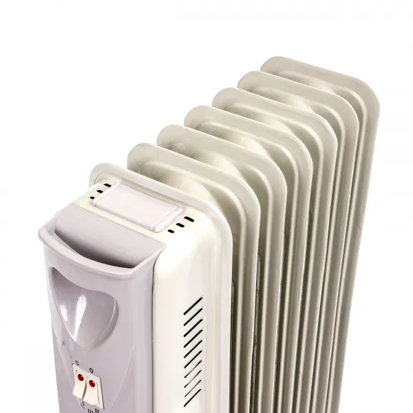 Kinekus Radiátor elektrický olejový 1500W HH-1001, 7-rebrový