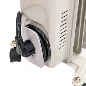 Kinekus Radiátor elektrický olejový 1500W HH-1001, 7-rebrový