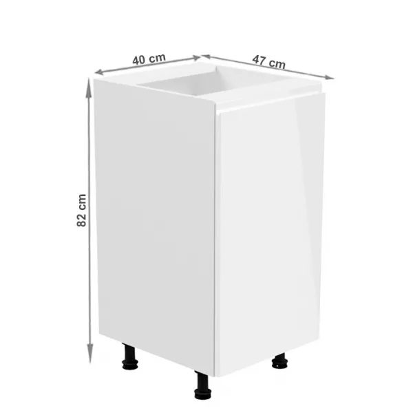 Spodná skrinka AURORA D40 - pravá Tempo Kondela