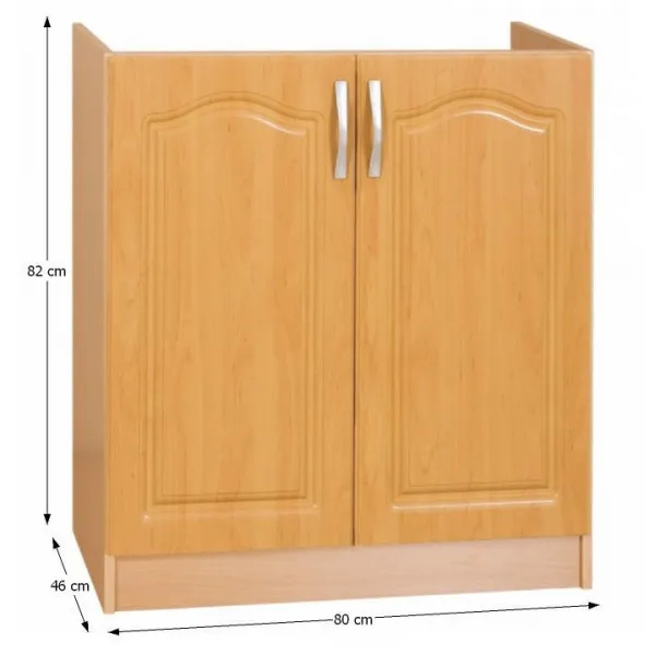 Drezová skrinka LORA MDF NEW KLASIK S80ZL Tempo Kondela