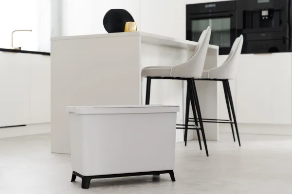 Prosperplast Odpadkový kôš SYSTEMO 3x10 L svetlo šedý