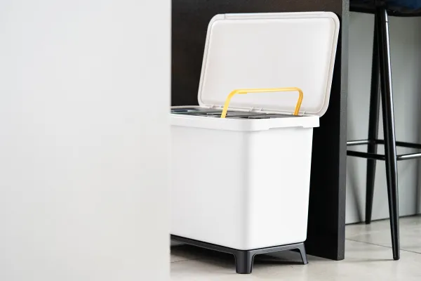Prosperplast Odpadkový kôš SYSTEMO 3x10 L svetlo šedý