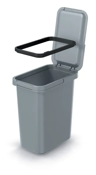 Prosperplast Odpadkový koš System 12 L světle šedý