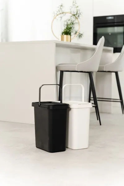 Prosperplast Odpadkový koš System 12 L světle šedý