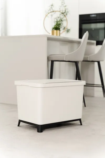 Prosperplast Odpadkový kôš SYSTEMO 2x23 L svetlo šedý