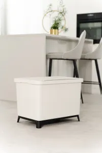 Prosperplast Odpadkový kôš SYSTEMO 2x23 L svetlo šedý