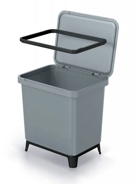 Prosperplast Odpadkový kôš SYSTEMO 29 L sivý