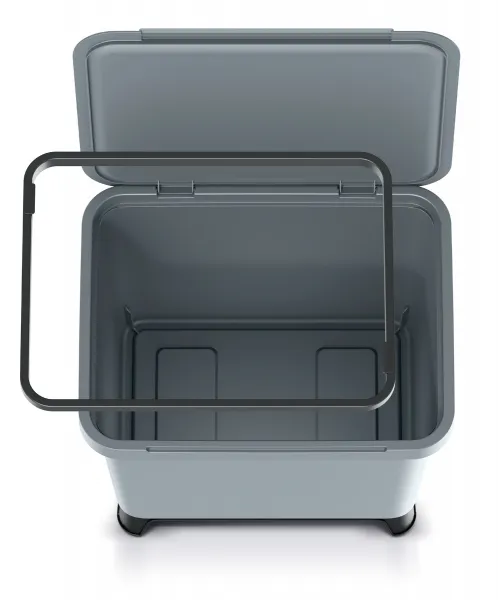 Prosperplast Odpadkový kôš SYSTEMO 29 L sivý