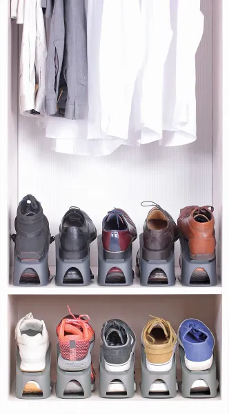Prosperplast Organizátor na obuv SHOE veľkosť 38-45 antracit