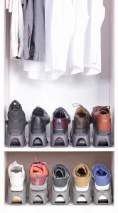 Prosperplast Organizátor na obuv SHOE veľkosť 38-45 antracit
