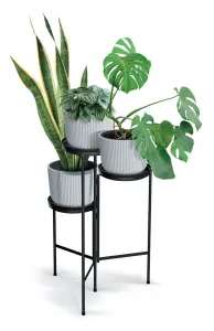 Prosperplast Květinový stojan TOLA STAND 42 cm černý