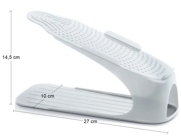 Prosperplast Organizér na topánky SHOE veľ. 38-45 transparentný