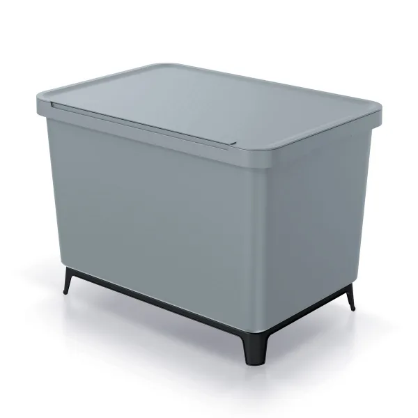 Prosperplast Odpadkový kôš SYSTEMO 4x10 L sivý