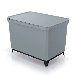 Prosperplast Odpadkový kôš SYSTEMO 4x10 L sivý