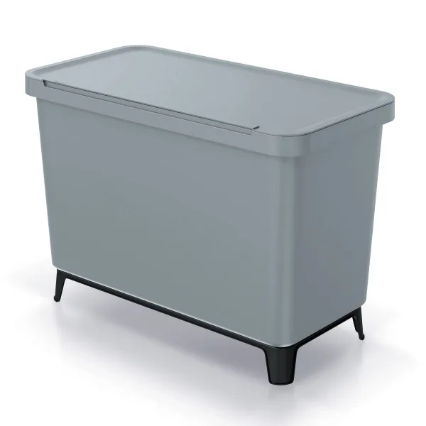 Prosperplast Odpadkový kôš SYSTEMO 10 L + 23 L sivý