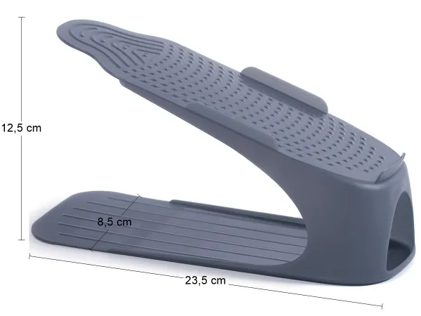 Prosperplast Organizér na boty Spacyshoes velikosti 30-38 antracitový