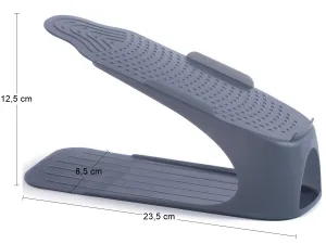 Prosperplast Organizér na boty Spacyshoes velikosti 30-38 antracitový