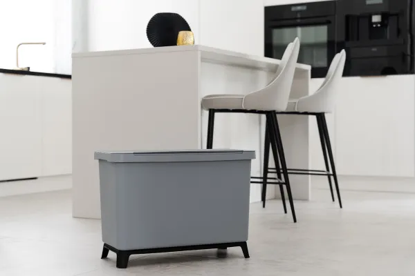 Prosperplast Odpadkový kôš SYSTEMO 3x10 L šedý