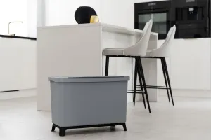 Prosperplast Odpadkový kôš SYSTEMO 3x10 L šedý