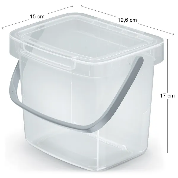 Prosperplast Odpadkový koš System Collec 3 L transparentní