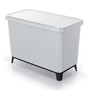 Prosperplast Odpadkový kôš SYSTEMO 10 L + 23 L svetlo šedý