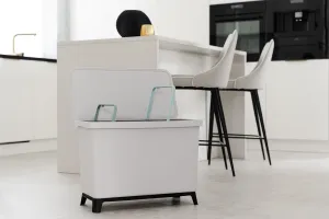 Prosperplast Odpadkový kôš SYSTEMO 10 L + 23 L svetlo šedý