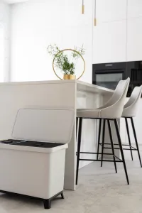 Prosperplast Odpadkový kôš SYSTEMO 10 L + 23 L svetlo šedý