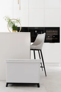 Prosperplast Odpadkový kôš SYSTEMO 10 L + 23 L svetlo šedý