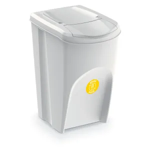 Kôš na triedený odpad Sortibox 35 l, 3 ks​, popolavo sivá