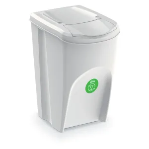 Kôš na triedený odpad Sortibox 35 l, 3 ks​, popolavo sivá