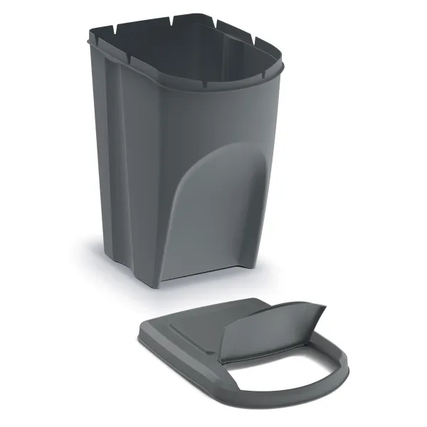 Prosperplast Sada 4 odpadkových košů Soorti na tříděný odpad 4 x 35 l šedá