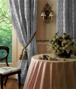 Záves dekoračná, OXY Vianoční romance, sivá, 150 cm 150 cm