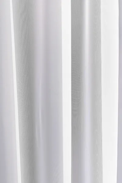 Zácloná voálová, Hladká metráž, biela, 295 cm 295 cm
