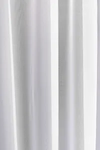Zácloná voálová, Hladká metráž, biela, 295 cm 295 cm