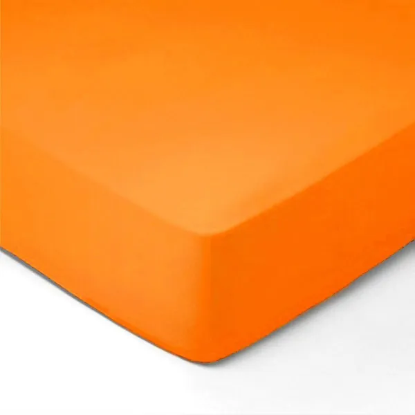 Prestieradlo, Jersey, oranžová 80 x 200 cm