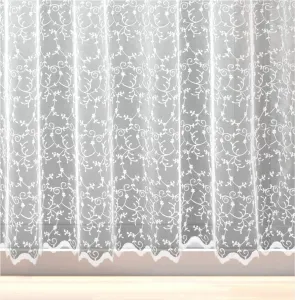 Záclona markizeta, Amelie vitrážka metráž, biela 40 cm