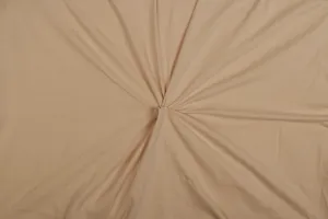 Prestieradlo, Jersey s elastanom as napínacou gumou, hnedé 90 x 200 cm